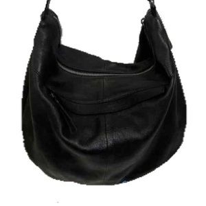 100% Genuine Leather Black Vilenca Holland Purse